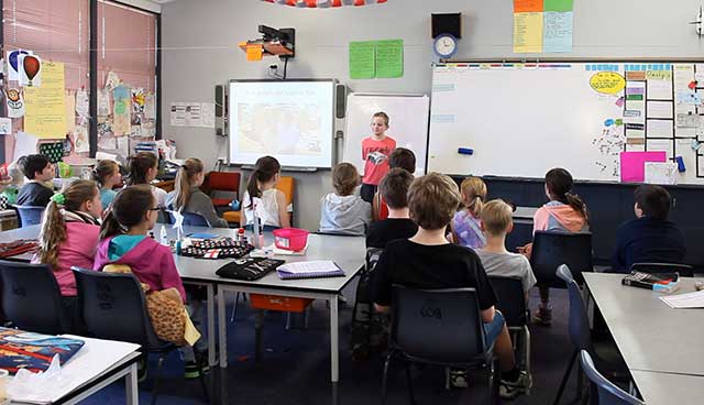 Caleb and class